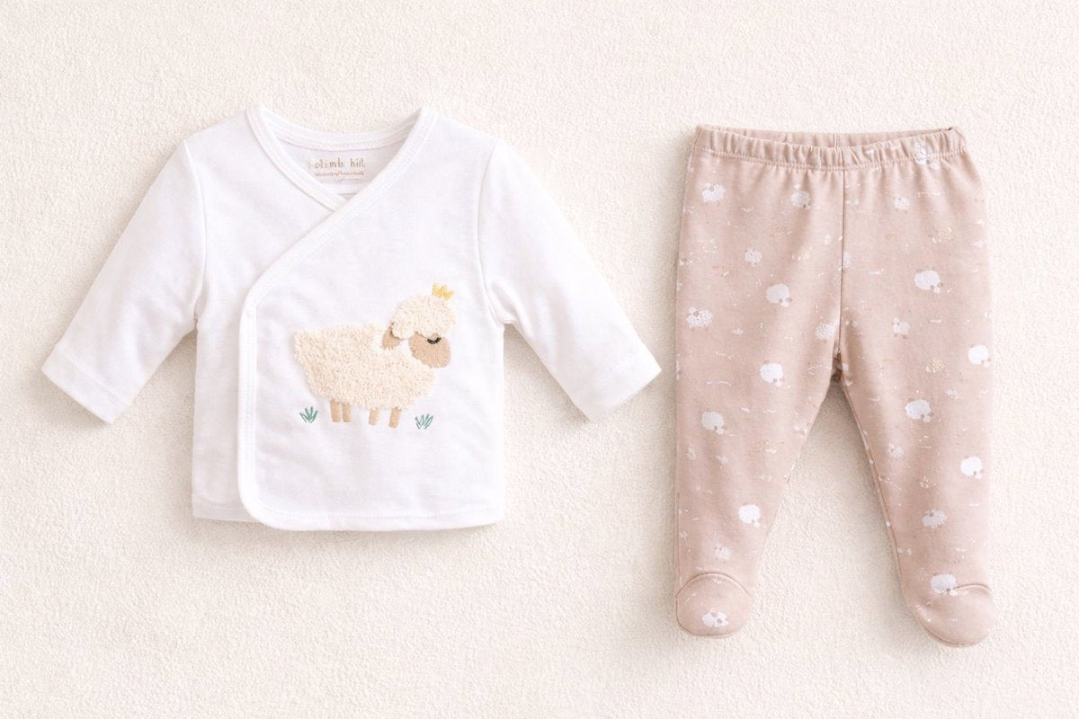 baby schaap broek shirt
