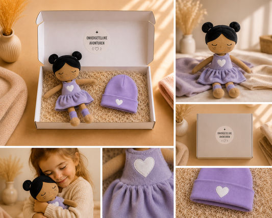 Jollein Kraamcadeau met pop