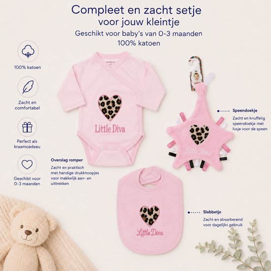 Baby panterprint roze