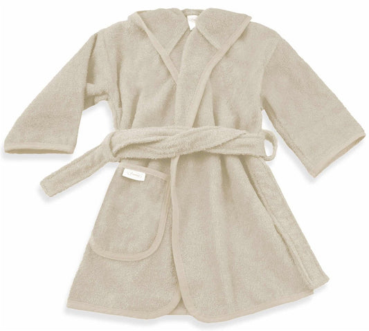 Gender Reveal Cadeaupakket Beige – Unisex Kraamcadeau & Babyshower Gift – Luxe Geschenkdoos met Badjas, Knuffel (Aap), Tutpop Konijn, Slab & Mutsje - Blij Eitje