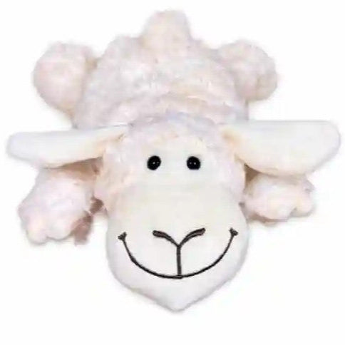 Gepersonaliseerde brievenbusknuffel schaap met naam, zacht knuffeltje dat door de brievenbus past