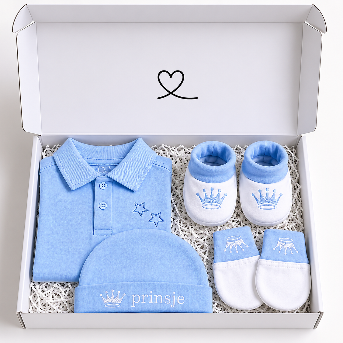 giftset polo romper baby