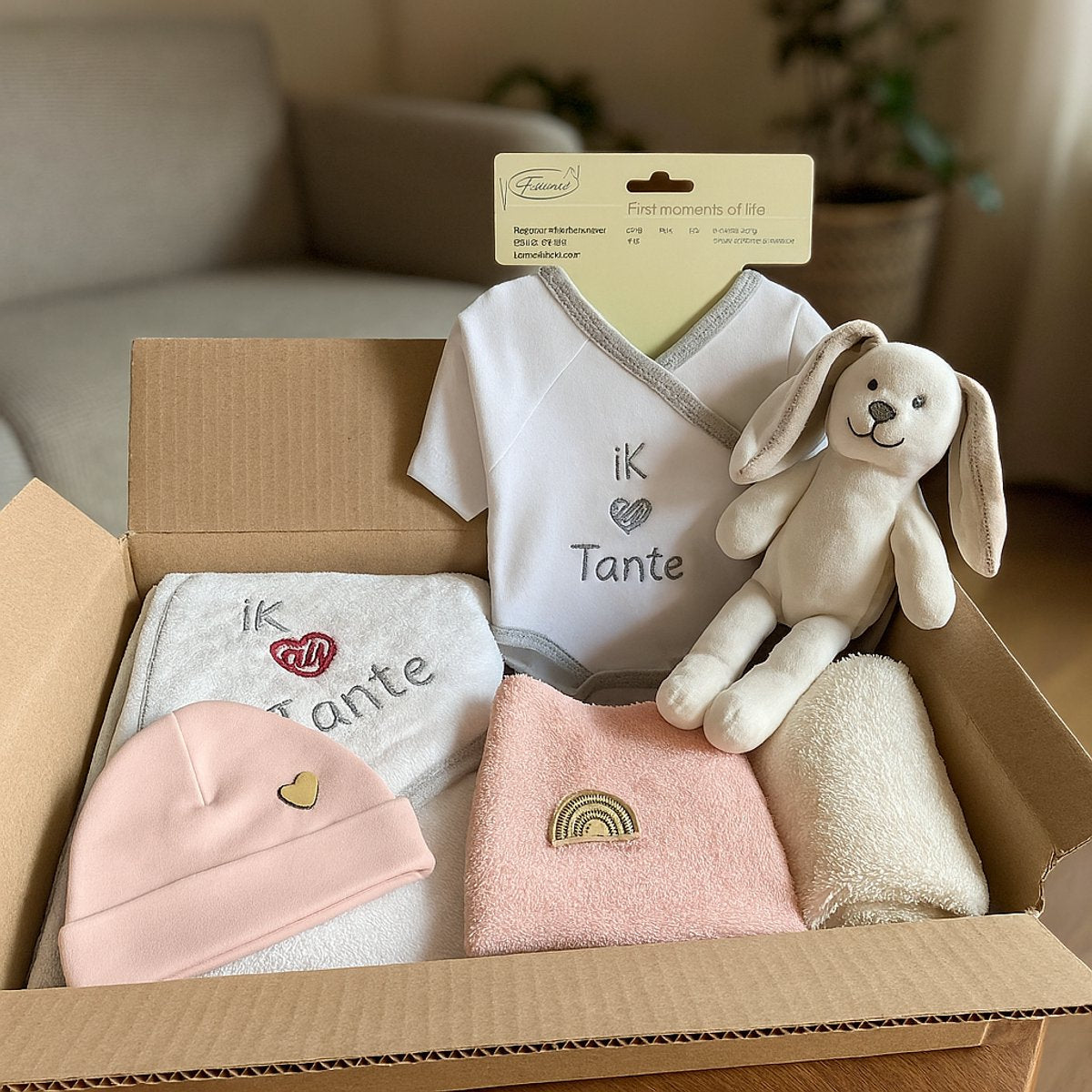 I Love Tante Baby Cadeauset voor Tantes