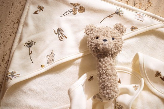 Jollein - Baby Rammelaar - Teddy Bear Olive Green - Blij Eitje