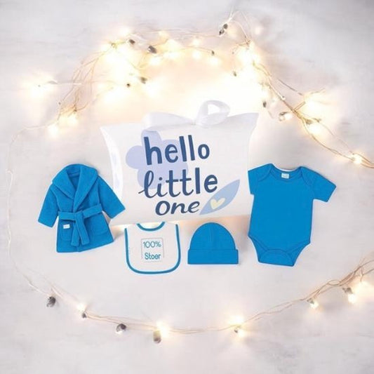 Kraamcadeau Jongen - Hello Little One Giftset - Blij Eitje