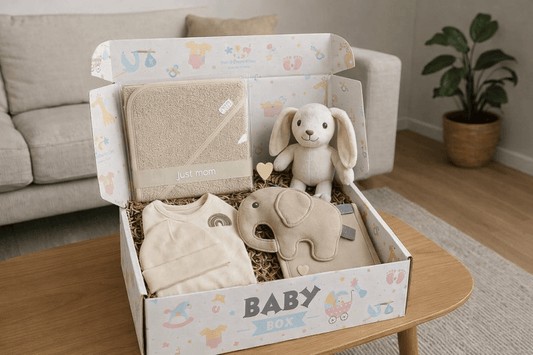 Kraamcadeau Unisex Luxe - Babyshower Giftset - Blij Eitje