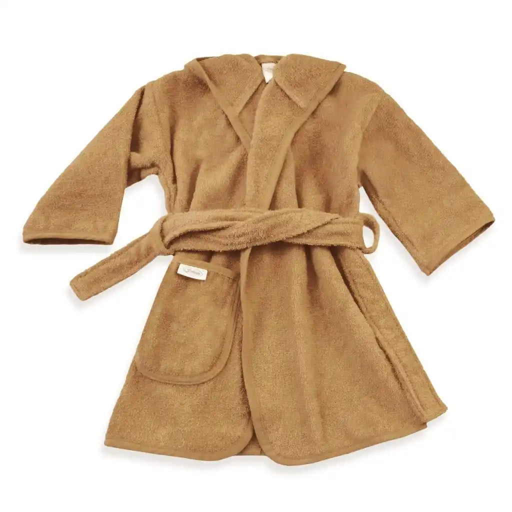 Badjas met Naam - 0 tot 1 jaar Beige Bruin
